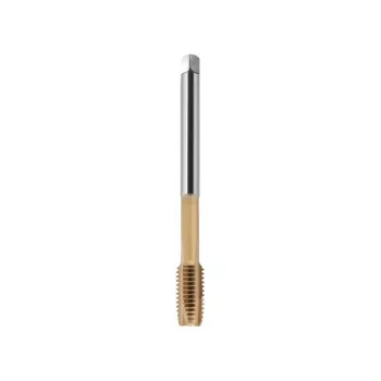 Machuelo M10 DIN-376B (6H) HSSE TN 800X - Machuelo de máquina helicoidal para agujeros pasantes