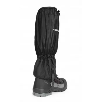 Polainas VIKING Triglav S/M negras - Polainas impermeables para senderismo y trekking con membrana Aqua Thermo Tex