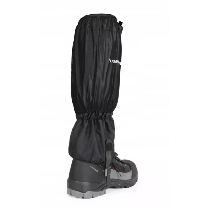Polainas VIKING Triglav S/M negras - Polainas impermeables para senderismo y trekking con membrana Aqua Thermo Tex