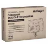Organizador de escritorio giratorio perforado Activejet APB-006B con soporte vertical para documentos, negro
