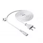 Cable de alimentación Akyga AK-RD-06A CEE 7/16 (Europlug) a IEC C7, 2,5 A, 1,5 m, blanco