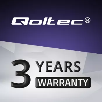 Adaptador de CA Qoltec 40W 19V 2.1A para portátiles Asus con conector hueco 2,5x0,7mm