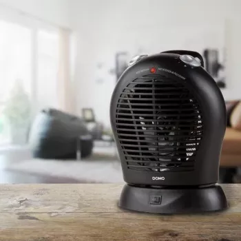 Calefactor móvil DOMO DO7324F 2000 W blanco gris