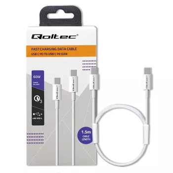QOLTEC 52360 cable USB 2.0 Type-C 1,8 m negro