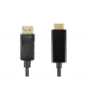 Accura cable DisplayPort a HDMI 3,0 m 4K@60Hz 18Gbps HDCP 2.2 dorado negro
