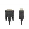 Accura cable adaptador DisplayPort a DVI-D 1,8 m negro
