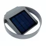 GreenBlue GB130 Aplique de pared redondo LED 3W solar - negro, IP65, sensor de movimiento PIR, 300lm