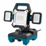 Dedra DED6907H Lámpara de taller LED híbrida 25W/45W 2500lm/4000lm 18V/230V IP54