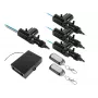 INNE Cierre centralizado para coche 3+1 mandos a distancia universal 12V sistema de acceso sin llave