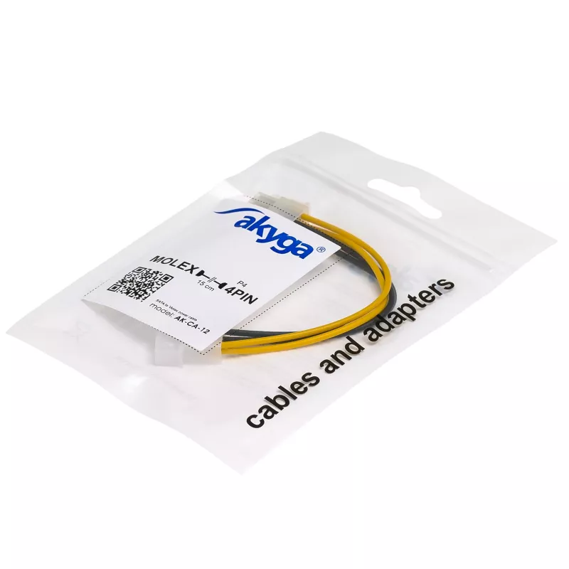 Cable adaptador Molex a P4 AKYGA AK-CA-12 15cm