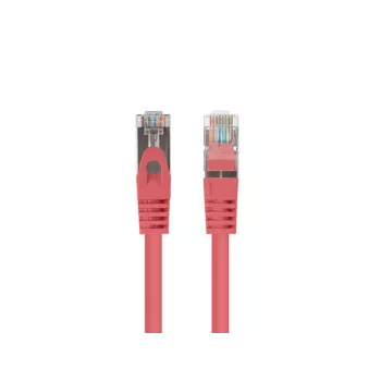 Pack de 10 cables de red Cat.6 FTP Lanberg 0,5 m rojo Fluke Passed
