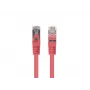 Pack de 10 cables de red Cat.6 FTP Lanberg 0,5 m rojo Fluke Passed