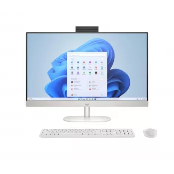 HP All-in-One 27 - Intel Core Ultra 5 125U | 27 pulgadas Full HD IPS | 16GB DDR5 | 512GB SSD | Windows 11 Home | blanco