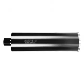 GRAPHITE Corona de perforación diamantada para soporte de taladro 58G540 122×450mm×11T