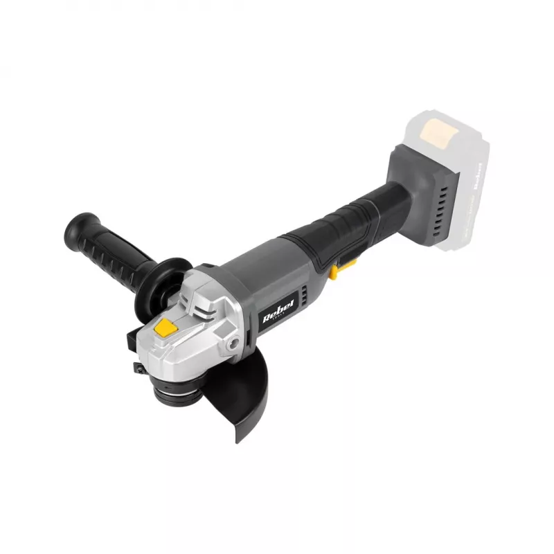 REBEL amoladora angular a batería 20V RB-1022 125mm motor sin escobillas, solo herramienta