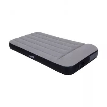 AVENLI colchón de aire individual con bomba eléctrica integrada 191x99x30 cm gris