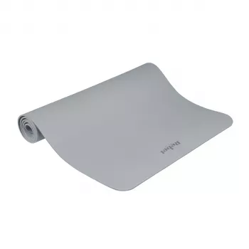 REBEL ACTIVE esterilla de entrenamiento TPE 200x90x1 cm gris antideslizante yoga pilates fitness