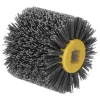 DEDRA DED79334G Cepillo de nailon para lijadoras satinadoras y pulidoras, 120 x 100 mm, grano 400