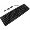 Accura Vista ACC-K1411 Teclado con cable de tamaño completo, USB, QWERTY, negro