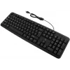 Accura Vista ACC-K1411 Teclado con cable de tamaño completo, USB, QWERTY, negro