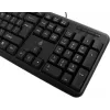 Accura Vista ACC-K1411 Teclado con cable de tamaño completo, USB, QWERTY, negro