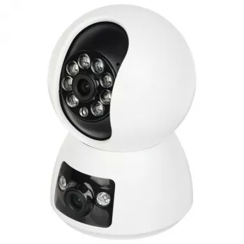 NO NAME Cámara IP PTZ doble para interior APTI-W21A1-TUYA de doble lente 6MP Wi-Fi con seguimiento automático y audio bidireccional