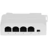 DELTA SPT-POE/3-POE-DIN-E Switch/extensor PoE de carril DIN de 4 puertos, 3x salida PoE 30W, 10/100 Mbps, no gestionado, -40 a 75°C