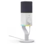 Micrófono de condensador Krux Qube XLR/USB blanco