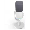 Micrófono de condensador Krux Qube XLR/USB blanco