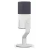 Micrófono de condensador Krux Qube XLR/USB blanco