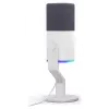 Micrófono de condensador Krux Qube XLR/USB blanco