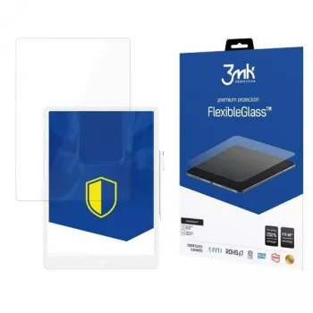 Protector de pantalla de cristal híbrido 3MK FlexibleGlass para Xiaomi Writing Pad 13.5 - dureza 7H, 0,3 mm, oleófobo, sin burbujas, transparente