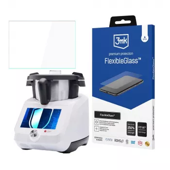 Lámina protectora de pantalla de cristal híbrido 3MK FlexibleGlass para Lidlomix Monsieur Cuisine Smart