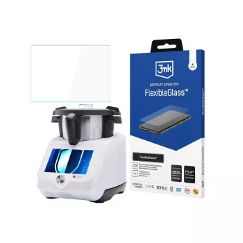 Lámina protectora de pantalla de cristal híbrido 3MK FlexibleGlass para Lidlomix Monsieur Cuisine Smart