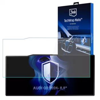 3MK PROTECTION AUDI Q2 8.8 (2024 - ) - 3mk TechWrap pantalla central mate