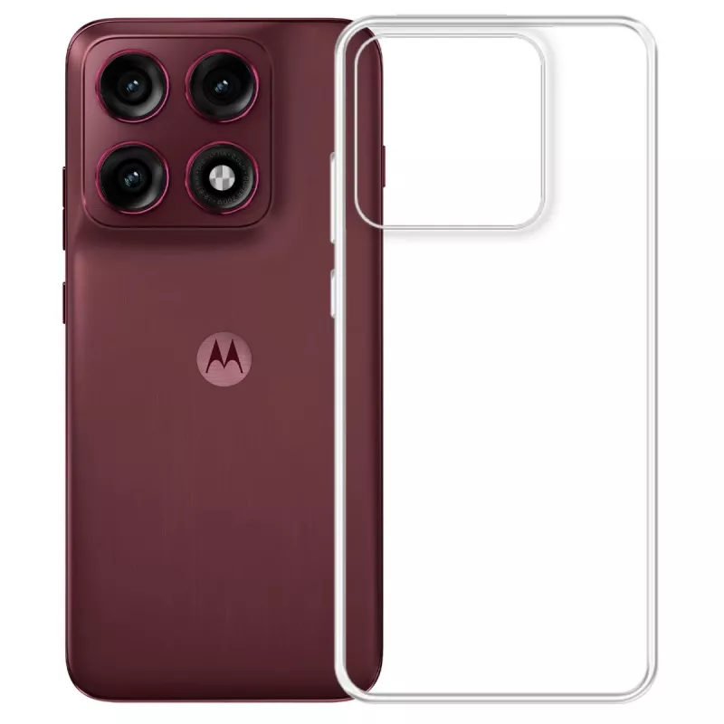 Funda 3mk Hardy Vision para Motorola Edge 70 Pro - transparente