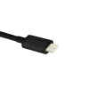 Qoltec Cargador de pared 12W 5V 2.4A USB + USB-C