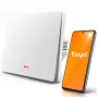 Qoltec Interruptor de luz Wi-Fi inteligente de 1 canal con temporizador, Tuya & Smart Life, blanco