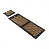 REBEL RBA-6013-GL ECO Esterilla de acupresión con almohada, 130x50 cm, XXL, púas doradas