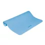 REBEL ACTIVE Esterilla de entrenamiento TPE azul 200x115x1 cm para yoga, pilates, fitness, gimnasia