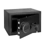 REBEL RB-7002 Caja fuerte electrónica para casa con código PIN y apertura de emergencia con llave – Caja de seguridad de acero para dinero, documentos y objetos de valor