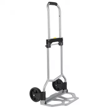 Topex 79R302 Carro de servicio con 3 estantes, 75 kg de carga, negro/rojo