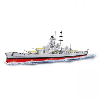 COBI Acorazado Gneisenau 1:300 maqueta - 295 piezas, buque de guerra alemán de la Segunda Guerra Mundial