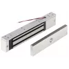 INNE Cerradura electromagnética ZE-280-5T 280kg de fuerza de retención fail-safe 12/24V DC con LED y sensor de puerta