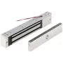 INNE Cerradura electromagnética ZE-280-5T 280kg de fuerza de retención fail-safe 12/24V DC con LED y sensor de puerta