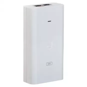 Ubiquiti UQ-POE-54-80W-G Adaptador PoE pasivo de 80W, 54V DC, Gigabit Ethernet