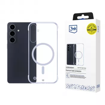 3MK Just20g MagCase para Samsung Galaxy S26+ Funda trasera MagSafe transparente