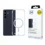 3MK Just20g MagCase para Samsung Galaxy S26+ Funda trasera MagSafe transparente