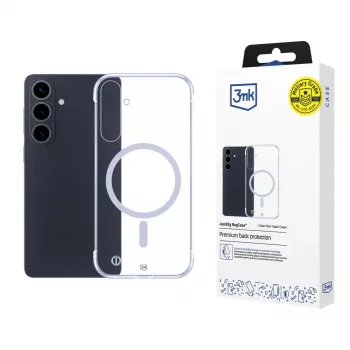 3MK Just20g MagCase para Samsung Galaxy S26+ Funda trasera MagSafe transparente