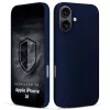 3MK PROTECTION Apple iPhone 16 - Funda 3mk Hardy Mellow azul oscuro
